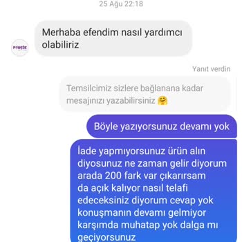 Butik Ponçik 5 Aydır Sipariş De İade De Gelmedi