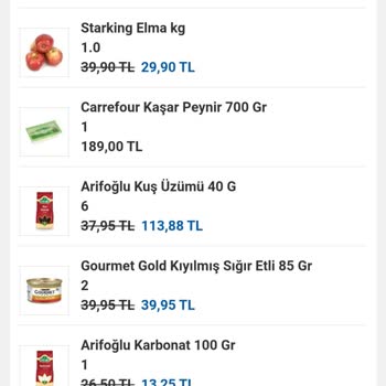 Carrefour SA Online Teslimat Sorunu