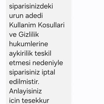Migros Sanal Market Sipariş İptali Ve Mağduriyet