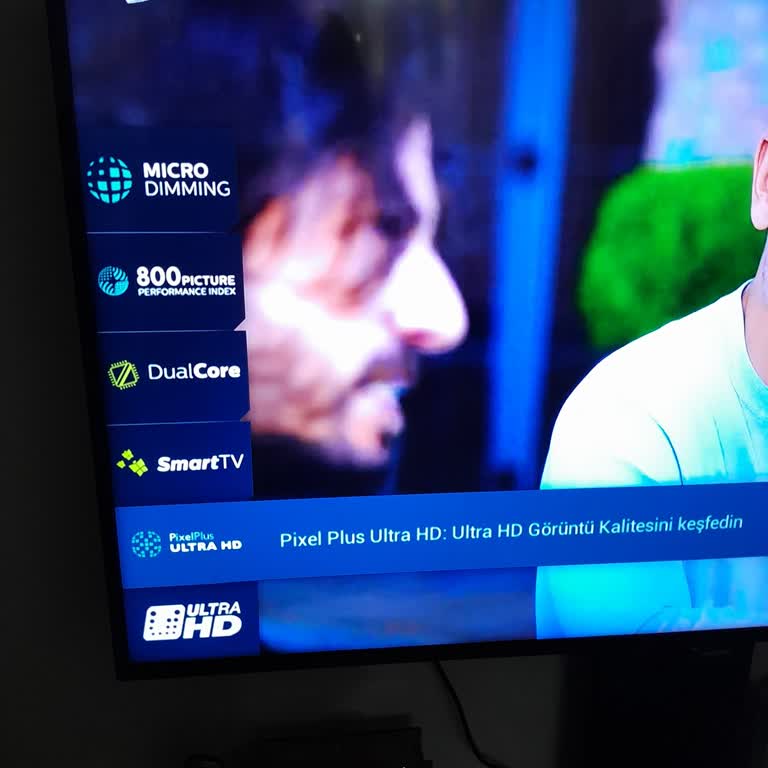 Philips TV Ekranında Reklam