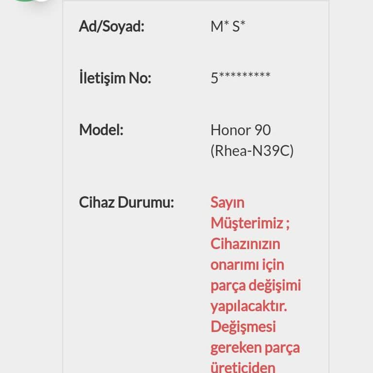 Honor Telefonun Isınma Sorunu Ve Yetersiz Servis Hizmeti