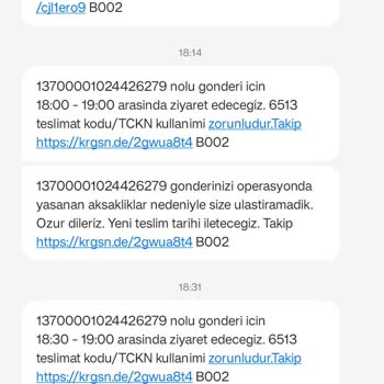 Kargomsende İşini Yapmayan Bir Firma