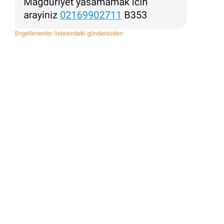 E.UZLASMA (SMS) Yanlışlıkla Gönderilen Hukuki Mesajlar Hakkında Şikayet