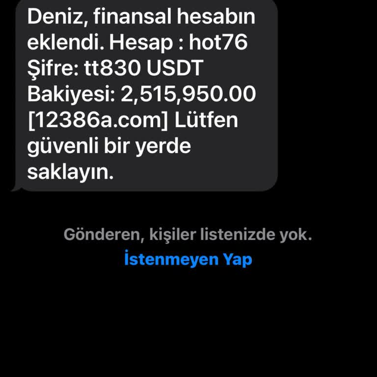 Meta Finansal Hesap Ekleme Bildirimi