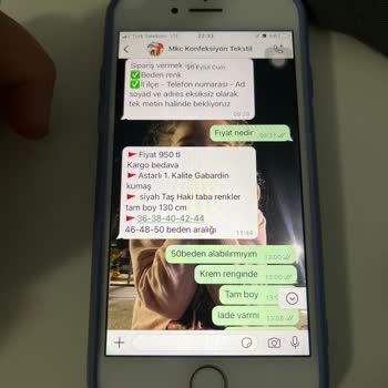 Mandalina Giyim Şikayet Var Lütfen İlgilenir Misiniz