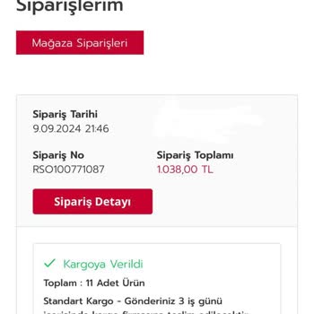 Rossmann Eksik Ürün Geldi