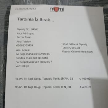 Mami Ayakkabı Ürün İade, Değişim