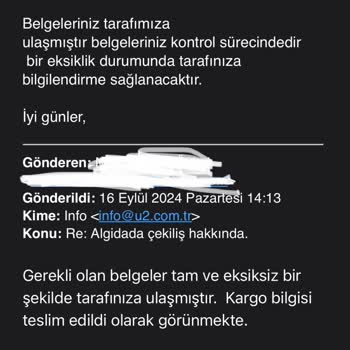 U2 Oyalama Ve Hizmet Vermeme Şirketi