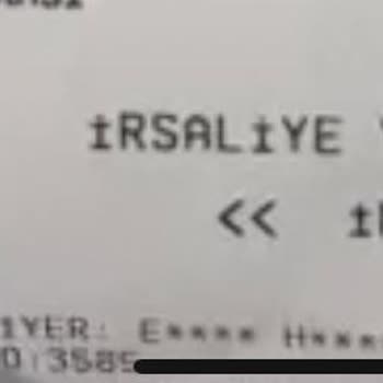 Kasiyer Ekranın Fotoğrafını Çekti Bilgilerimizin