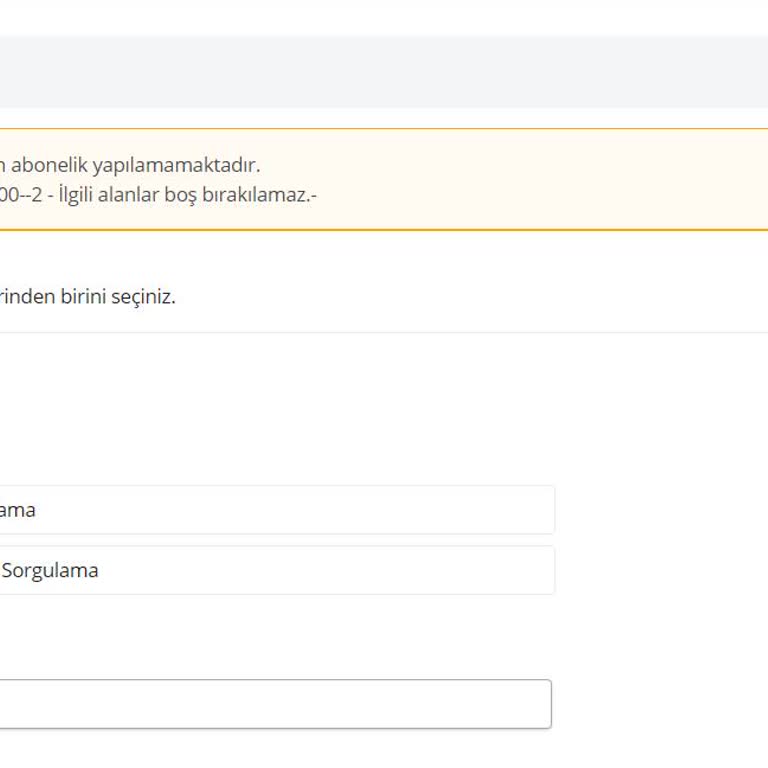 Ck Akdeniz Elektrik Perakende Satış A. Ş. Abonelik Sorunu