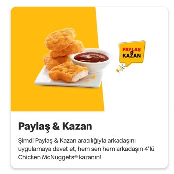 McDonald's Taahhüdünü Yerine Getirmiyor.
