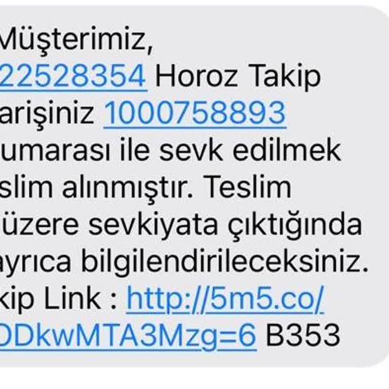 Horoz Lojistik Teslimat Sorunu HKK!