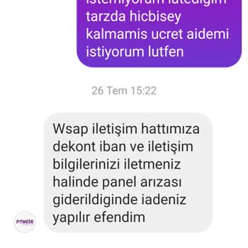 Butik Ponçik Butik Poncik'ten Alışveriş Sonrası Yaşanan Sorunlar