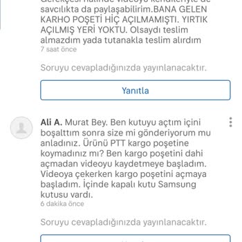 Sahibinden Üzerinden Alışverişte Yaşanan Sorunlar Ve İade Süreci
