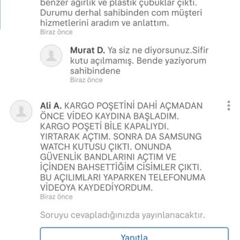 Sahibinden Üzerinden Alışverişte Yaşanan Sorunlar Ve İade Süreci