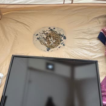 Nurgaz Soba Çadırımız Yandı