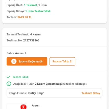 Arzum Yine Hayal Kırıklığı