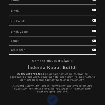 GAP Dalga Geçer Gibi Sipariş İptal Eden GAP!