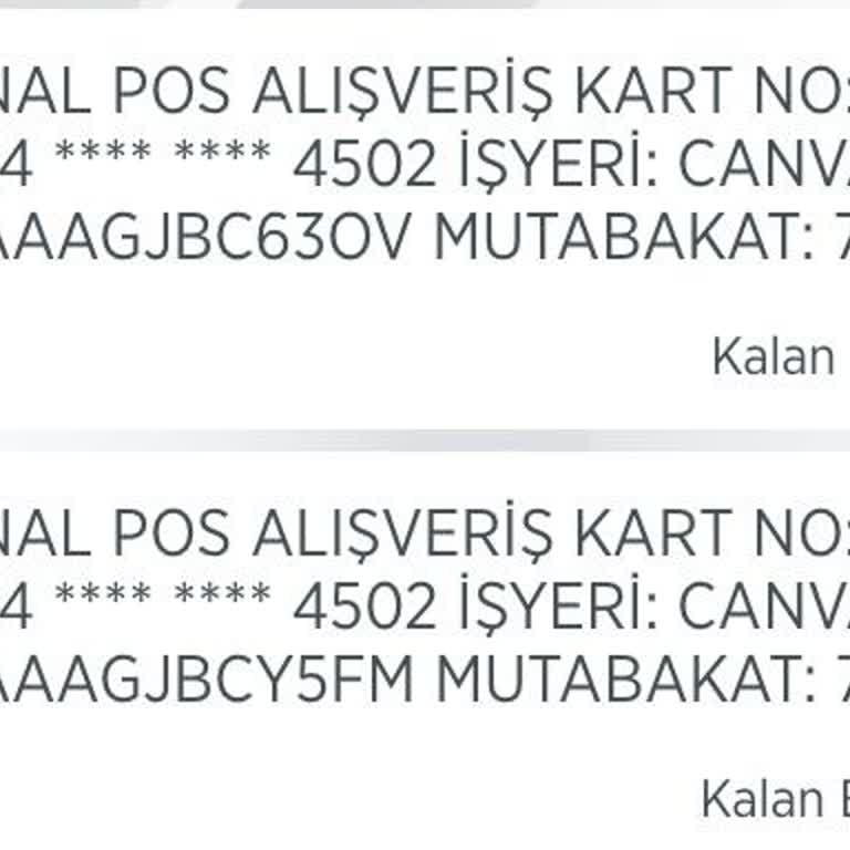 Canva Paramı İzinsiz Çekti