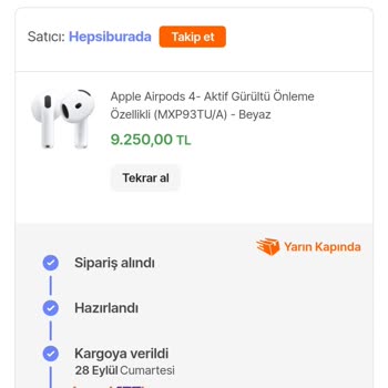 Hepsiburada Hepsijet Ertesi Gün Teslim Kargom Gelmedi.