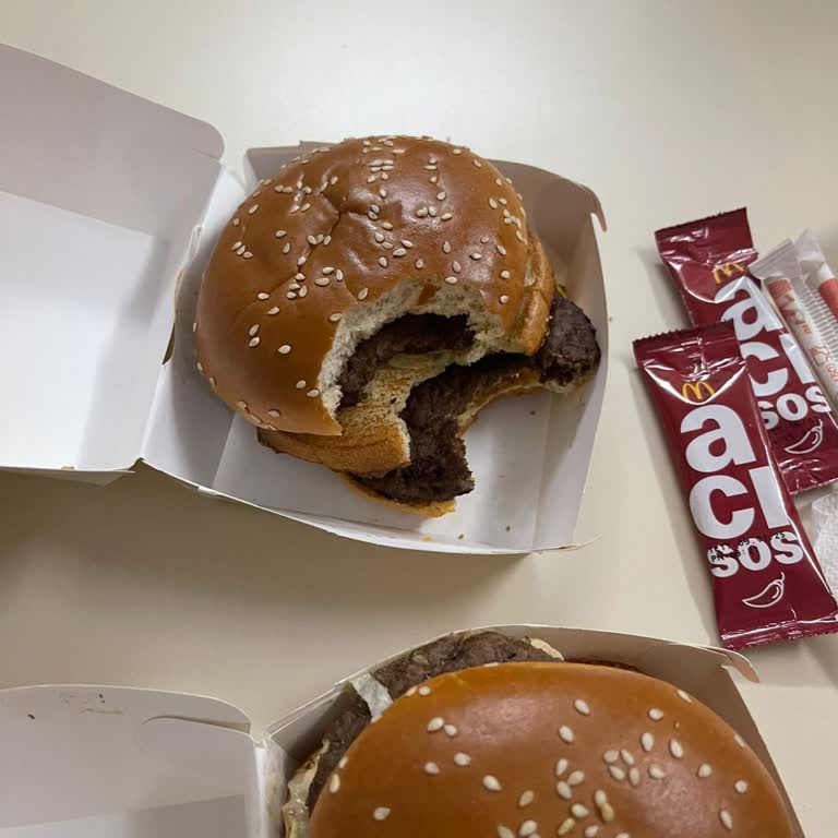 McDonald's Isırık Kondurulmuş Hamburger