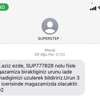 SuperStep Vans İnceleme Red Verildi