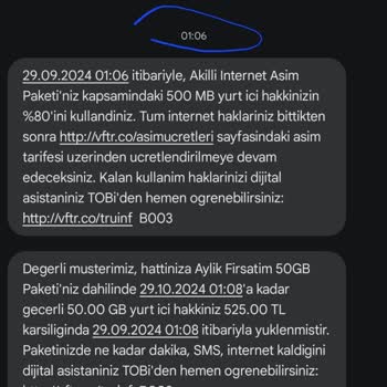 Vodafone Ek Paket Sorunu ve Müşteri Hizmetleri Erişimsizliği