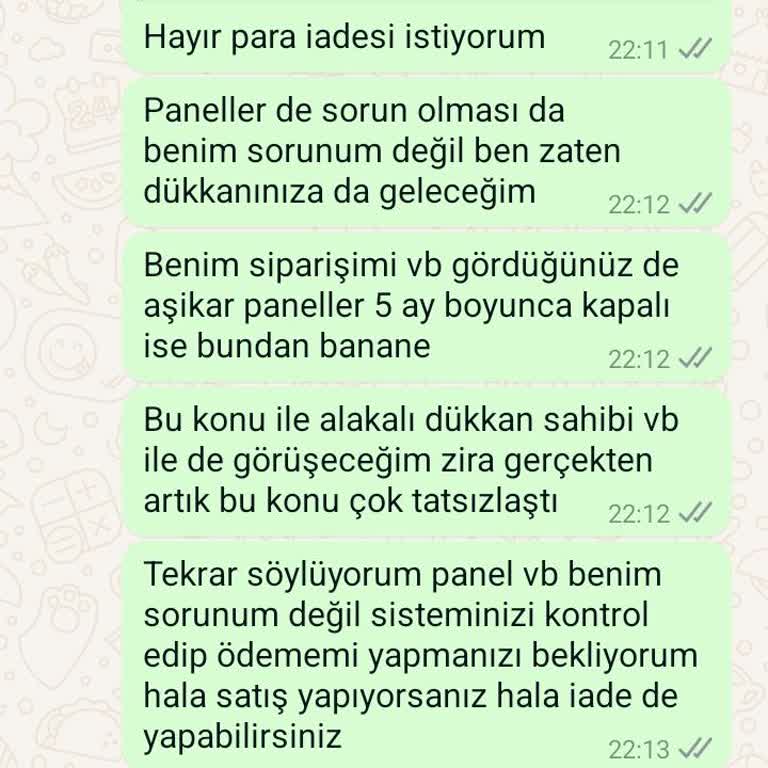 Butik Ponçik 5 Aydır Gerçekleşmeyen Para İadesi Sorunu