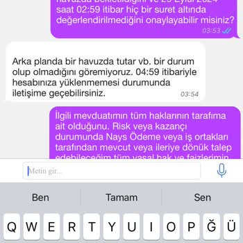 Nays Kullananlar İçin Ödeme Uyarısı