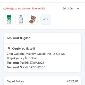 A101 Kapıda Çürük Sebze Ve Meyve Teslimatı