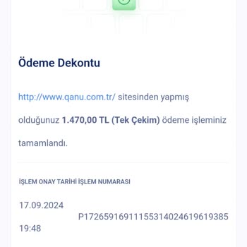 Qanu İnternet Sitesi İade Tutarında Kesinti Yaptı!