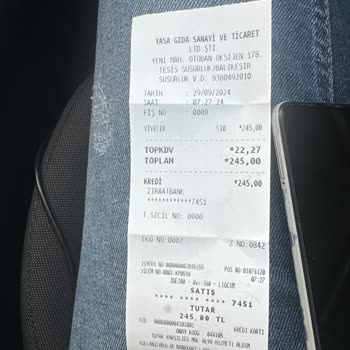 Yasa Tesisleri Dinlenme Tesisinde Hijyen Ve Hizmet Sorunları