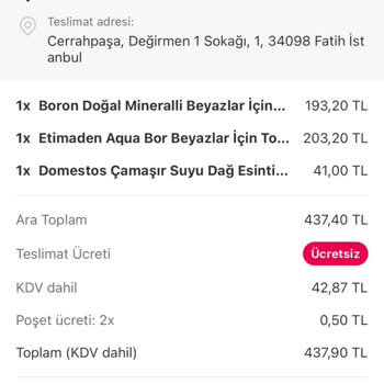 Yemeksepeti Market Sipariş İptal Para İade Olmadı