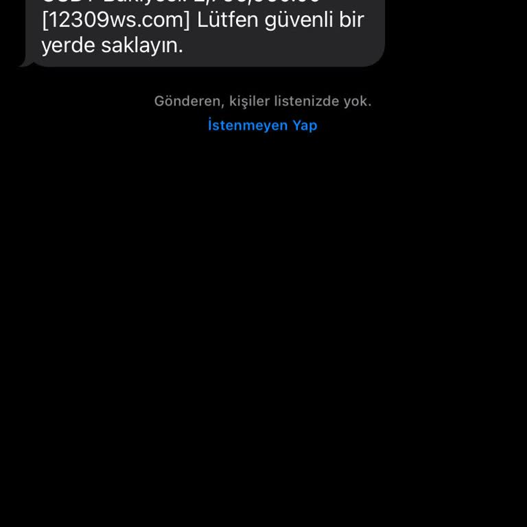 12309ws.com Gelen Cab Finansal Hesabın Mesajı