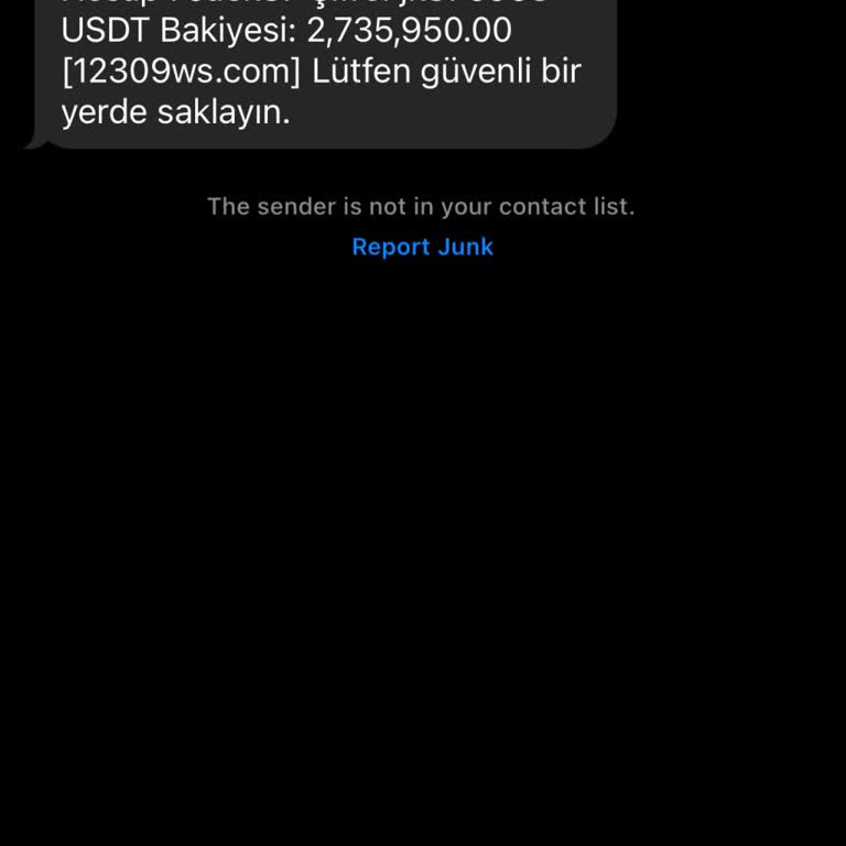 Meta Finansal Hesabın Eklendi Mesajı