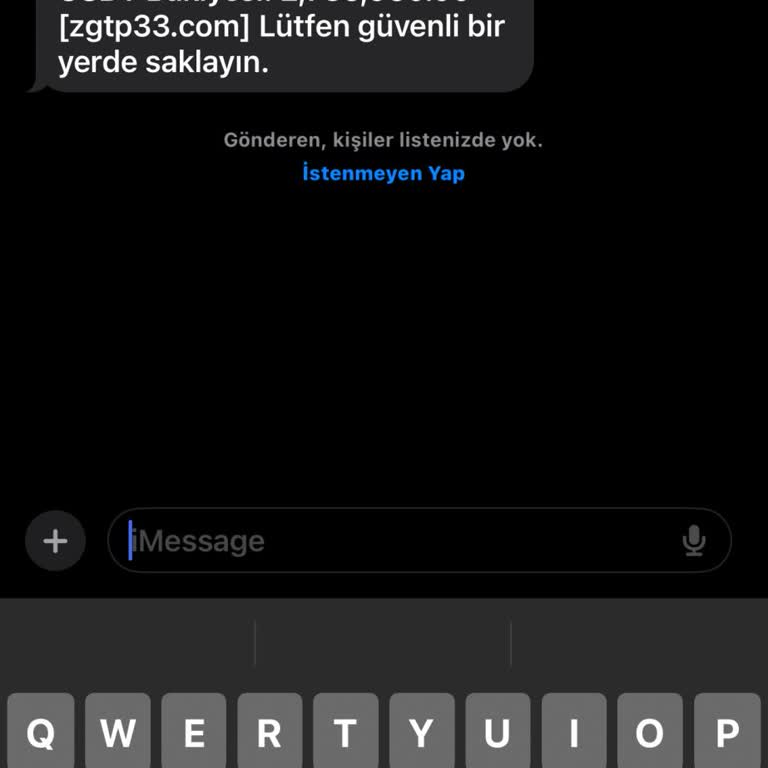 Zgtp33.com Gelen Mesaj