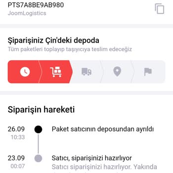 Joom Ve Pts Kargonun Mağduriyeti