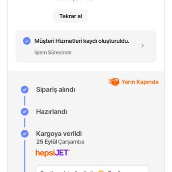 Hepsiburada Ve Hepsijet Kargo Teslim Edilmeyen Sipariş