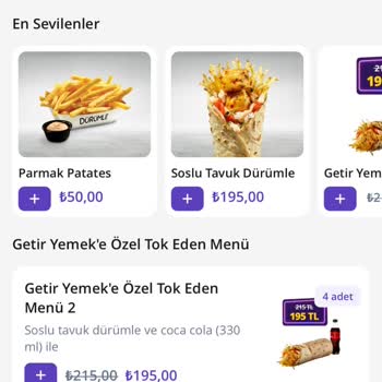 Getir Yemek Bambaşka Bir Hal Almış