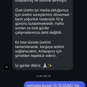 Cosweirdos Gönderilmeyen Sipariş