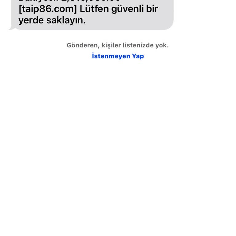 Meta Ç Finansal Hesabın Eklendi.