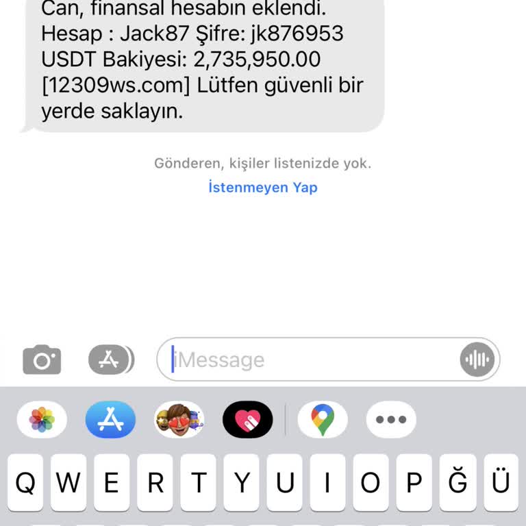 Meta Bilinmeyen Hesap Ve Mesajla İlgili Güvenlik Endişesi
