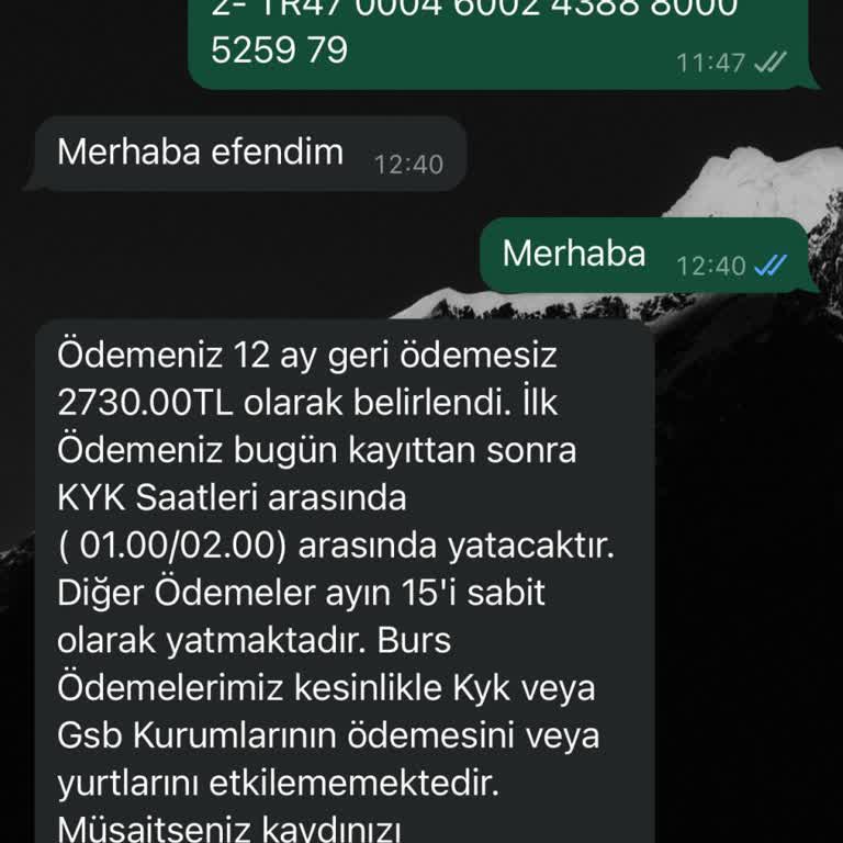 Anadolu Vakfı Burs Onayı İçin Bilgi İstenmesi