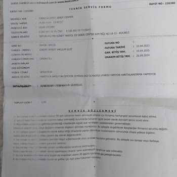 Tamir Edilmeden Geri Gönderilen Xiaomi Robot