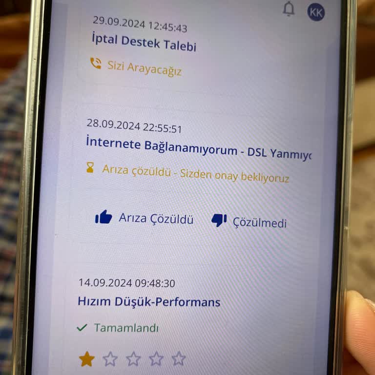 TurkNet Hız Düşüklüğü Müşteri Hizmetleri