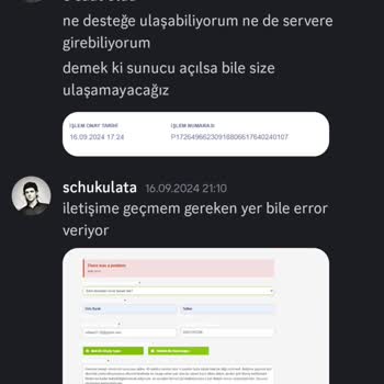 Serverkurma.com Paramın Karşılığı Verilmedi