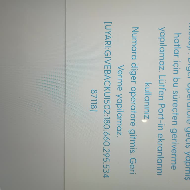 Vodafone GSM Hattı İptal Sorunu ve Yanlış Yönlendirme