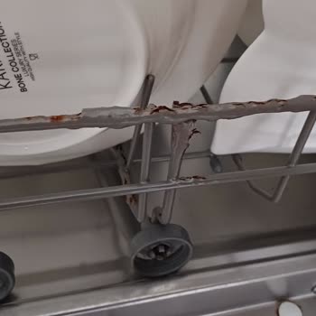 Franke Bulaşık Makinesi Sepetleri Paslandı Ve Kırıldı