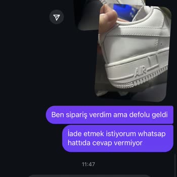 Crispy Sneakers Çakma Ve Defolu Ayakkabılar İçin İade Sorunu