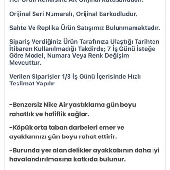 Crispy Sneakers Çakma Ve Defolu Ayakkabılar İçin İade Sorunu